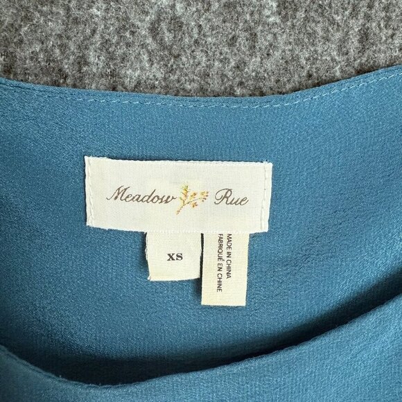 100% Silk Dress from Anthropologie by Meadow Rue. Size XS - Picture 3 of 7